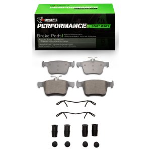 Audi A3 Quattro Brake Pads - Performance - Rear - R1 Concepts - R1 Performance Sport Pads - `15-`25 Audi A3 Quattro Brake Pads - Performance - Rear - R1 Concepts - R1 Performance Sport Pads - `15-`25